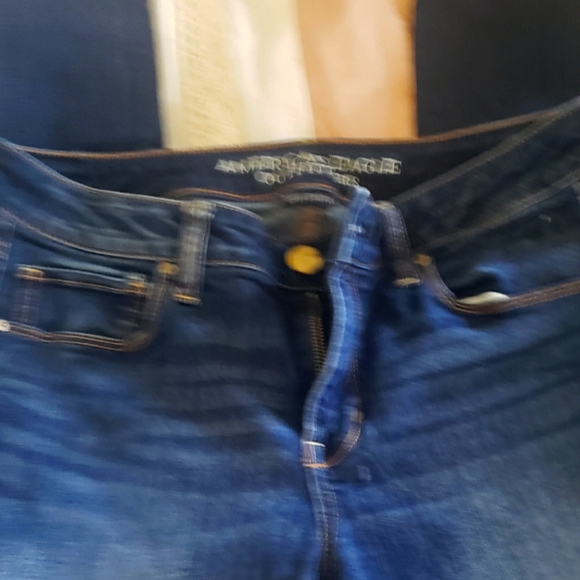 America eagle size 10 super stretch jean - Picture 1 of 3